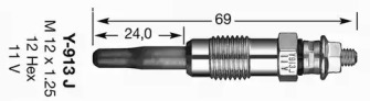 Свеча накаливания NGK 5413